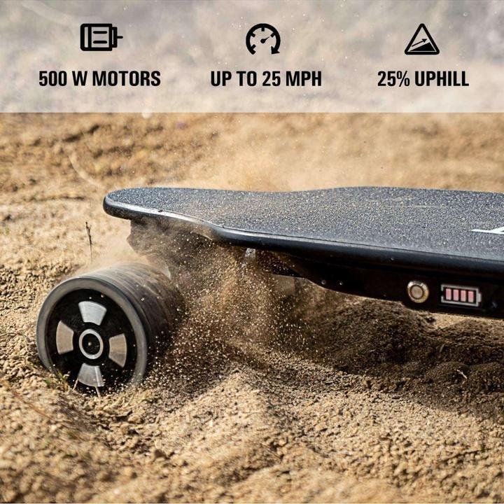 Electric Skateboard Longboard with Remote Controller, 25 MPH Top Speed, 18.6 Miles Max Range, Dual Motors, 8 Layers Maple with Updated Board – 2nd Generation - Image 4