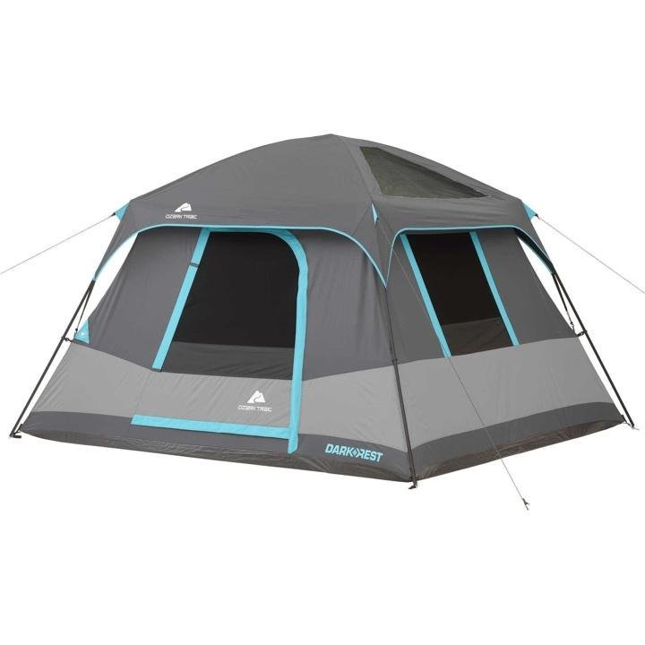 Ozark Trail 10∩ x 9∩ Dark Rest Cabin Tent, Sleeps 6