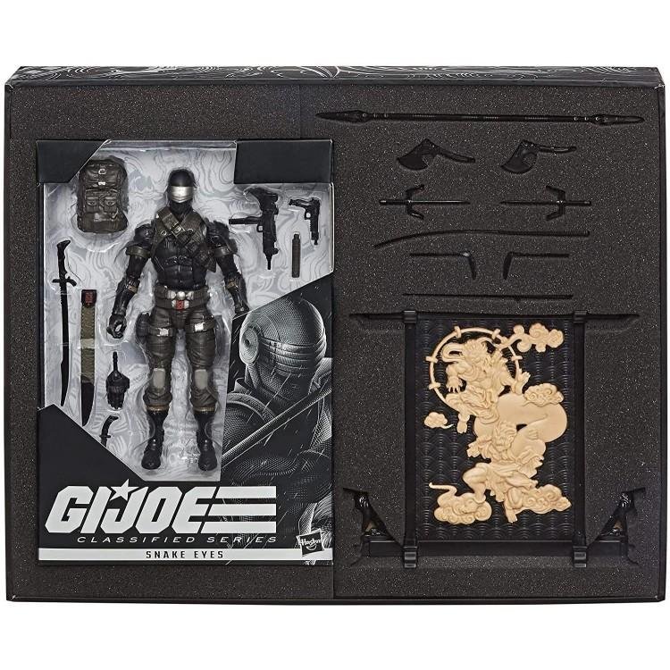 Hasbro G.I. Joe Classified Series Snake Eyes Deluxe 6" Exclusive Action Figure