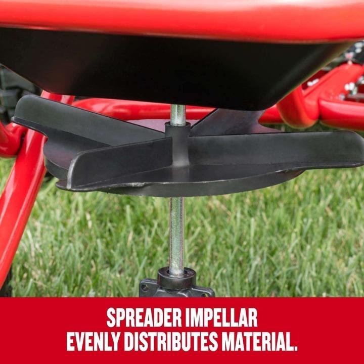 Craftsman CMXGZBF7124322 85-lb Tow Broadcast Spreader, Red - Image 5