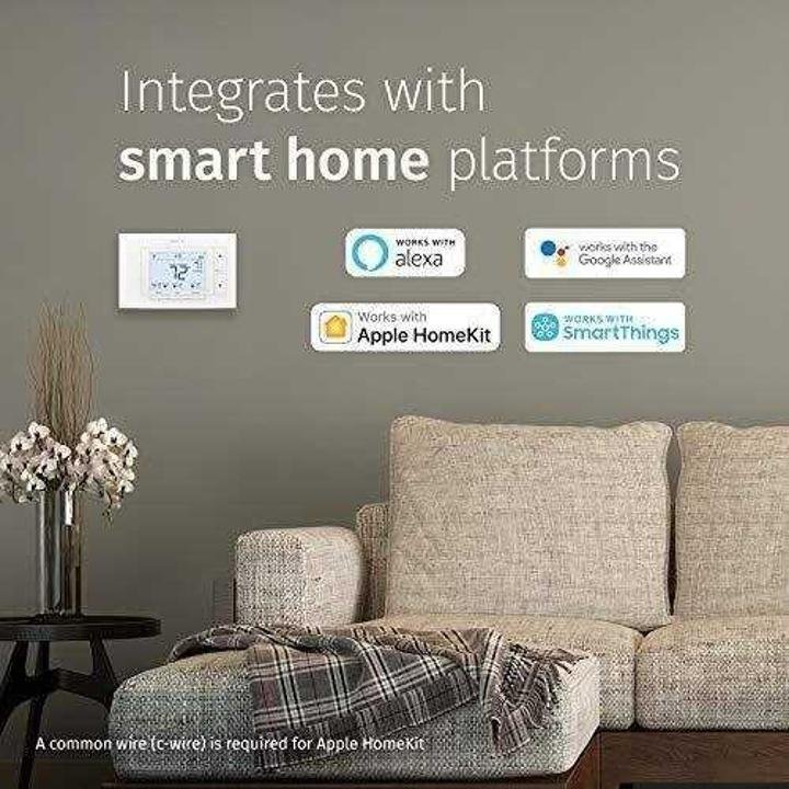 Emerson Sensi Wi-Fi Smart Thermostat for Smart Home, DIY, Works With Alexa, Energy Star Certified, ST55 - Image 4