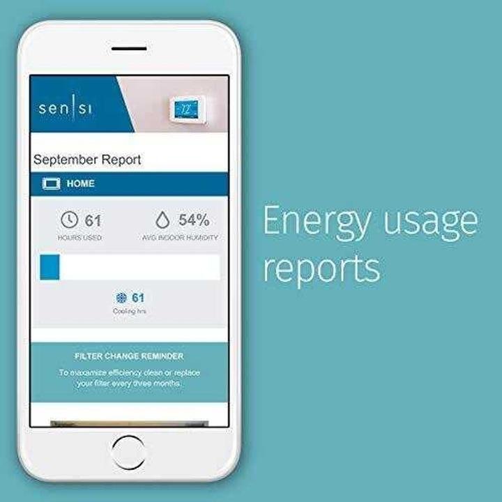 Emerson Sensi Wi-Fi Smart Thermostat for Smart Home, DIY, Works With Alexa, Energy Star Certified, ST55 - Image 10