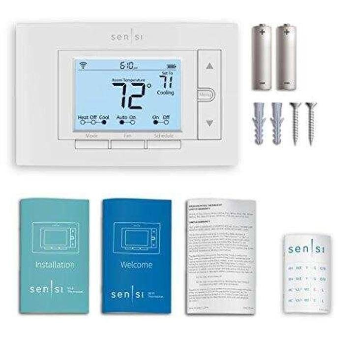 Emerson Sensi Wi-Fi Smart Thermostat for Smart Home, DIY, Works With Alexa, Energy Star Certified, ST55 - Image 13