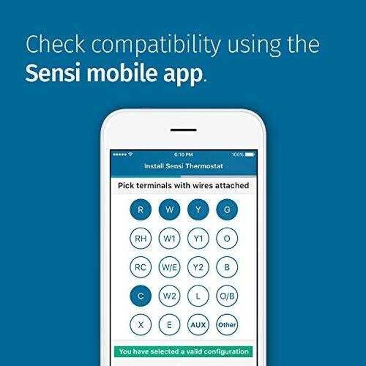 Emerson Sensi Wi-Fi Smart Thermostat for Smart Home, DIY, Works With Alexa, Energy Star Certified, ST55 - Image 16