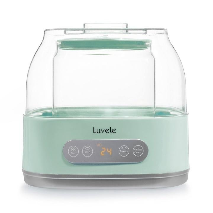 Luvele Pure Plus Yogurt Maker 2L Glass Container SCD u0026 Gaps Diet Friendly