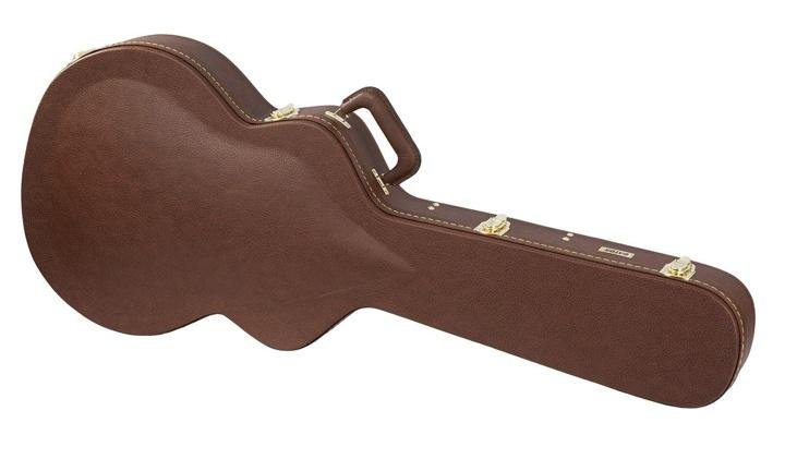 Gator GW-335-BROWN Semi-Hollow Guitar Deluxe Wood Case