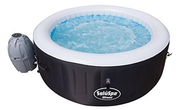 Bestway SaluSpa Miami Inflatable Hot Tub, 4-Person AirJet Spa - Image 10
