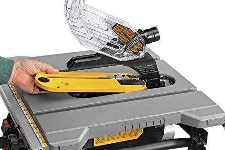 DEWALT Table Saw for Jobsite, Compact, 8-1/4-Inch (DWE7485) - Image 6