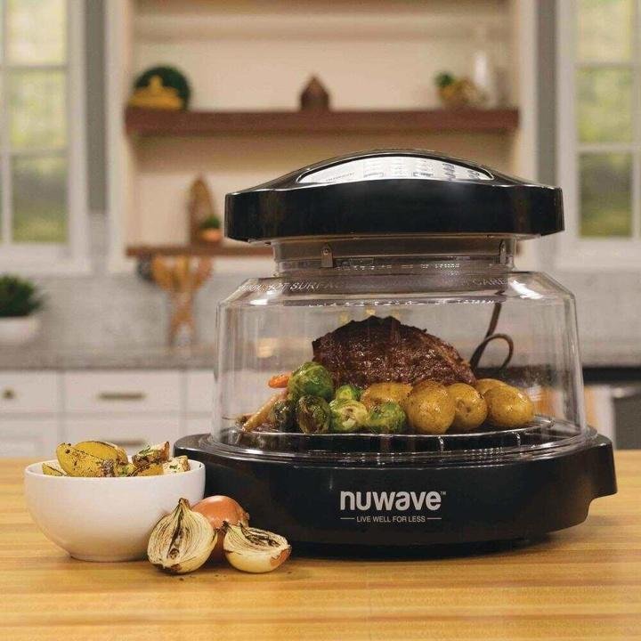 NuWave Pro Plus 1500 W Black Countertop Oven with Built-In Timer - Image 3