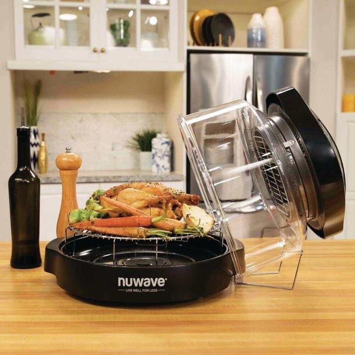 NuWave Pro Plus 1500 W Black Countertop Oven with Built-In Timer - Image 4