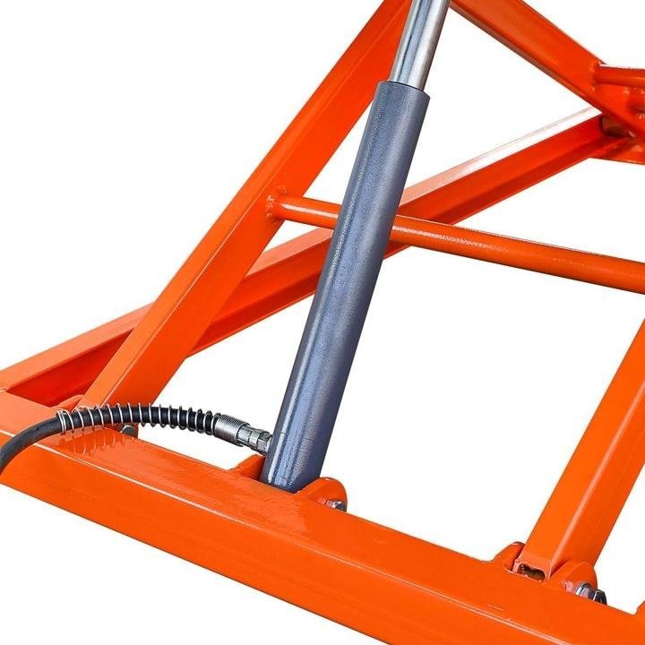 TMG-1500PML 1500-lb Portable Motorcycle/ATV Scissor Lift, 48” Work Platform, Air and Foot Pedal Operating - Image 9
