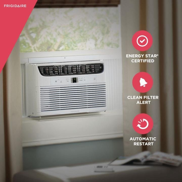 Frigidaire 8,000 BTU 115-Volt Window Air Conditioner, Wi-Fi, Energy Star, FHWW083WBE - Image 3