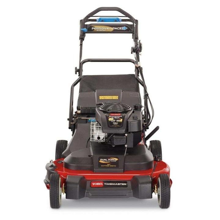 Toro TimeMaster 30 in. Briggs and Stratton Electric Start Walk-Behind Gas Self-Propelled Mower with Spin-Stop - Image 8