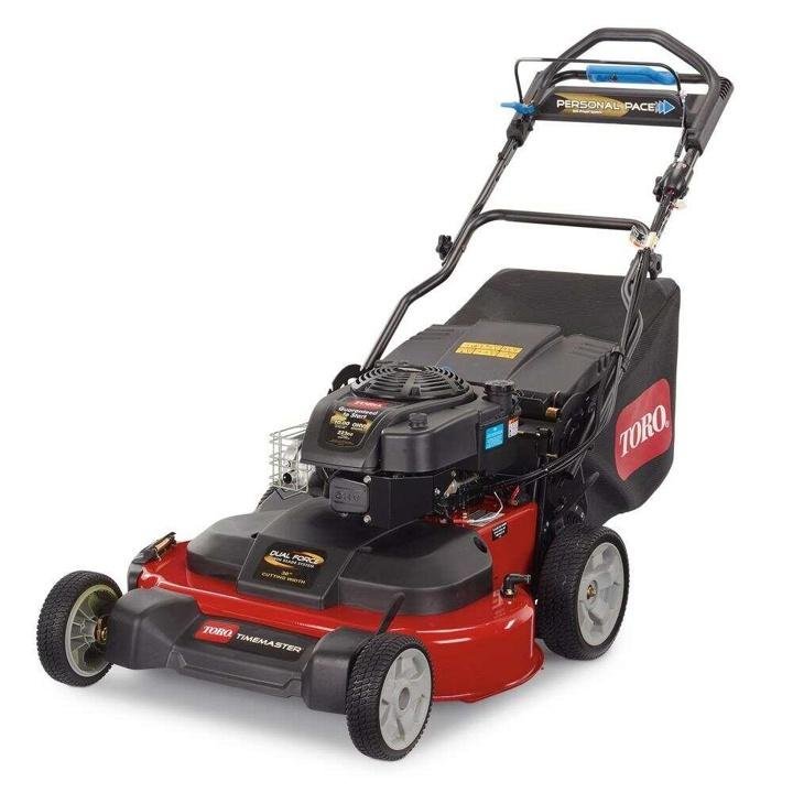 Toro TimeMaster 30 in. Briggs and Stratton Electric Start Walk-Behind Gas Self-Propelled Mower with Spin-Stop - Image 9