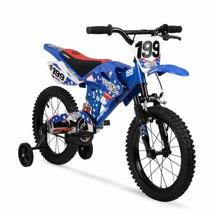 Hyper 16∩∩ Nitro Circus Motobike Kids* Bike, Blue