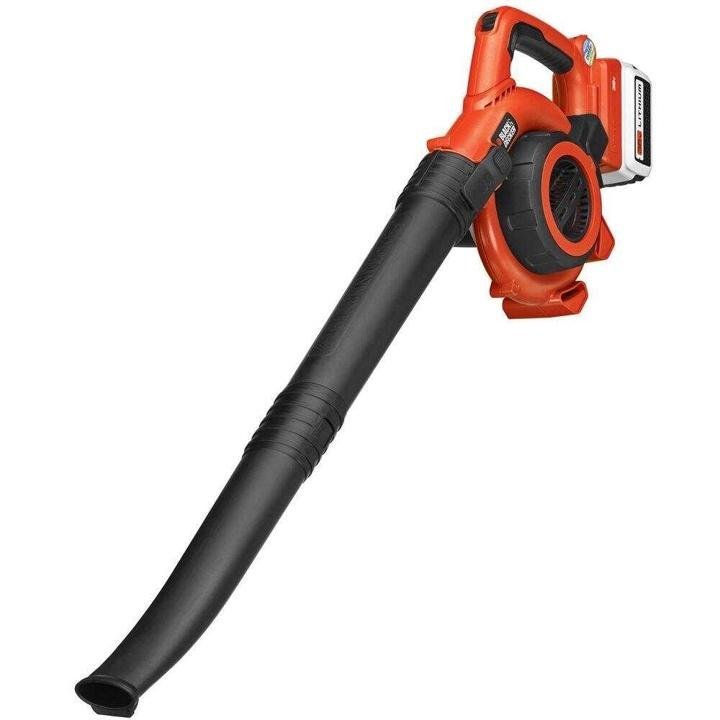 BLACK+DECKER 120 MPH 90 CFM 40V MAX Lithium-Ion Cordless Handheld Leaf Sweeper/Vacuum with (1) 1.5Ah Battery and Charger Included - Image 8