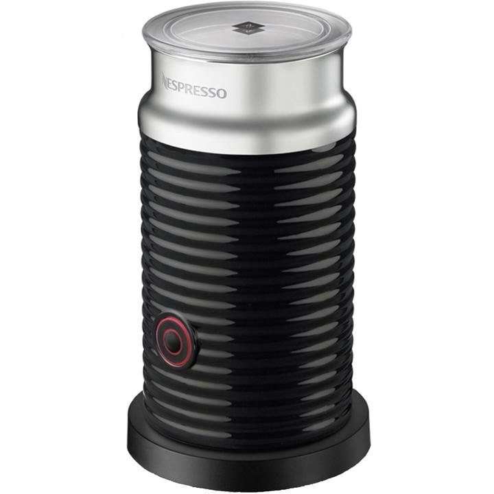 Breville Nespresso Pixie Single-Serve Espresso Machine in Electric Titanium and Aeroccino Milk Frother in Black - Image 3