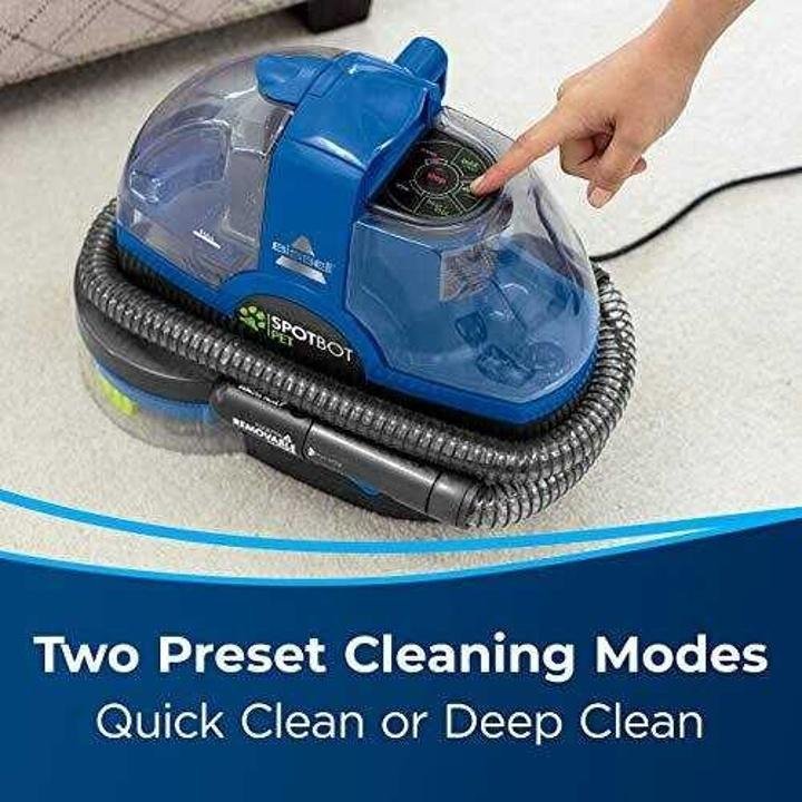 Bissell SpotBot Pet handsfree Spot and Stain Portable Deep Cleaner, Blue, 2117A - Image 6