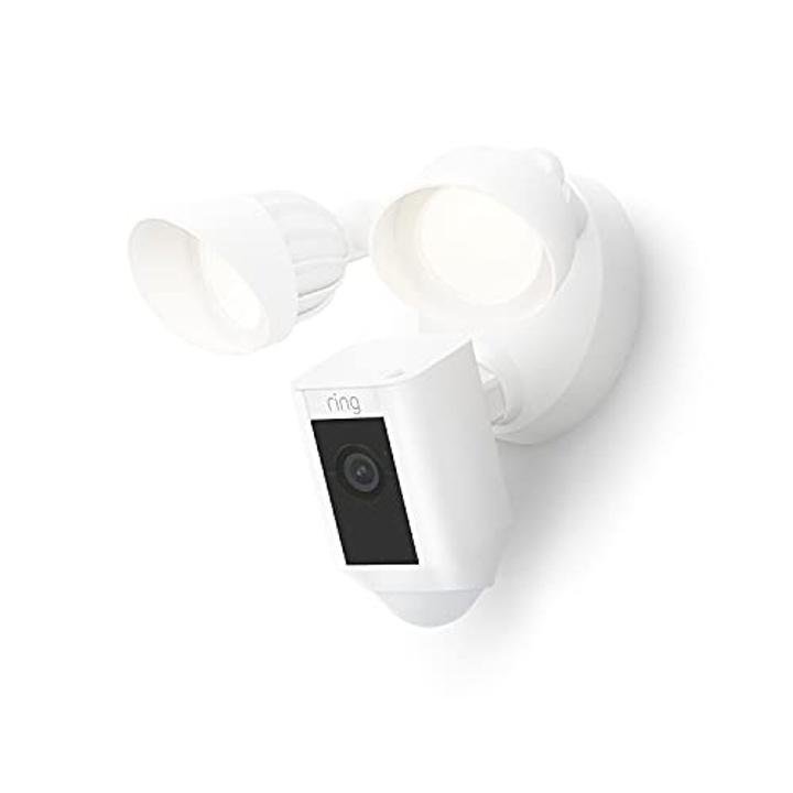 All-new Ring Floodlight Cam Wired Plus with motion-activated 1080p HD video