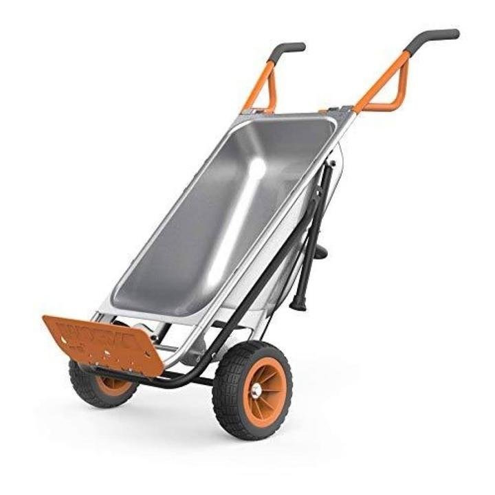 Worx Wg050 Aerocart 8-in-1 Yard Cart / Wheelbarrow / Dolly