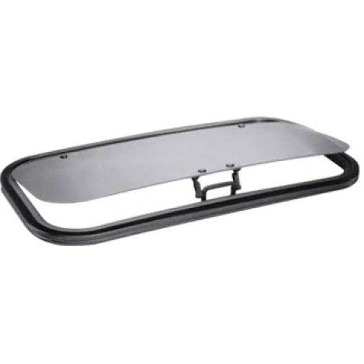 CRL Ap1735b4h SFC 17 inch x 35 inch AutoPort Sunroof with Solar High Performance Glass and Van Trim Ring, Black