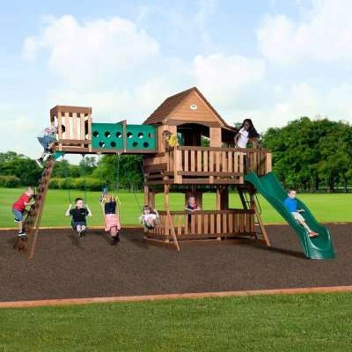 Backyard Discovery Woodridge Elite Cedar Swing Set - Image 2