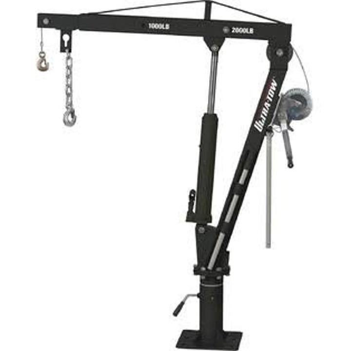 Ultra-Tow Hydraulic Pickup Truck Crane with Hand Winch – 2000-Lb. Capacity 22404047