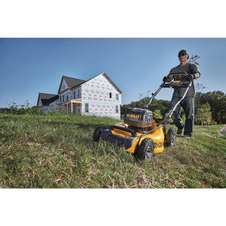 DEWALT 20 in. 20V MAX Lithium-Ion Cordless Walk Behind Push Lawn Mower with (2) 9.0Ah Batteries and (2) Chargers Included - Image 6
