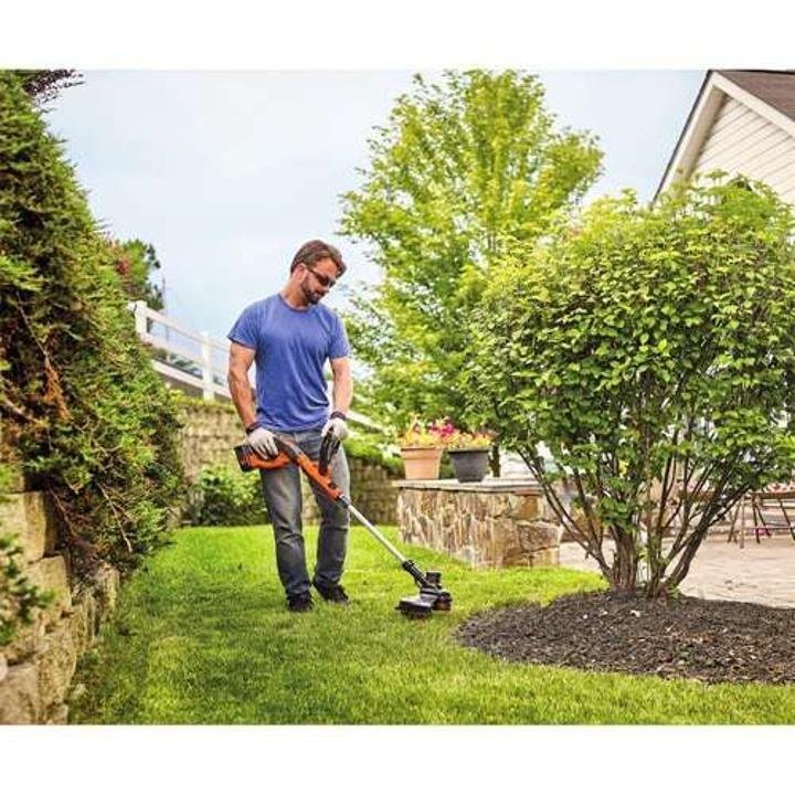 BLACK+DECKER 40V MAX Lithium-Ion Cordless String Trimmer with (1) 1.5Ah Battery and Charger Included - Image 7