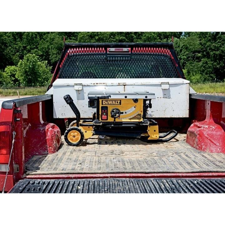 Dewalt DWE7491RS 10 in. 15 Amp Site-Pro Compact Jobsite Table Saw with Rolling Stand - Image 10