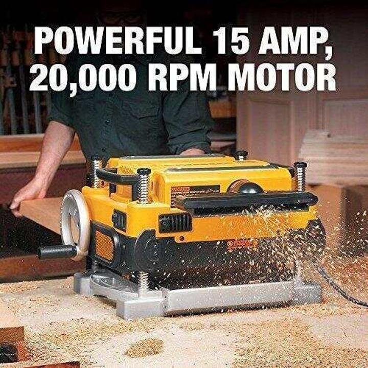DEWALT Thickness Planer, Two Speed, 13-Inch (DW735X) - Image 9
