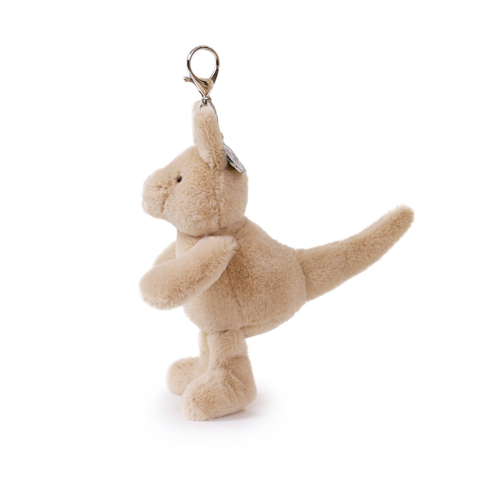 Kip Kangaroo Bag Charm (Vegan Angora) 7"/ 18 cm - Image 2