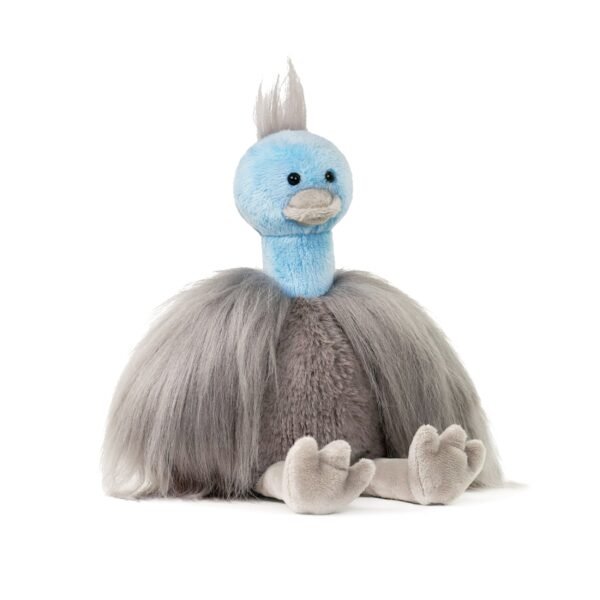 Little Emmy Emu (Vegan Angora) Soft Toy 10"/ 25cm